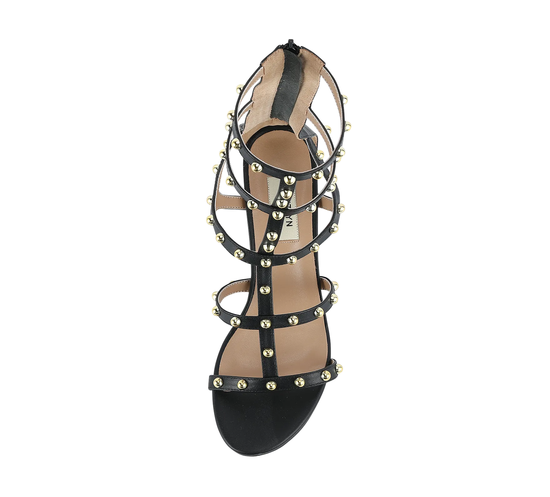 Julia Studded Block Heel Gladiators