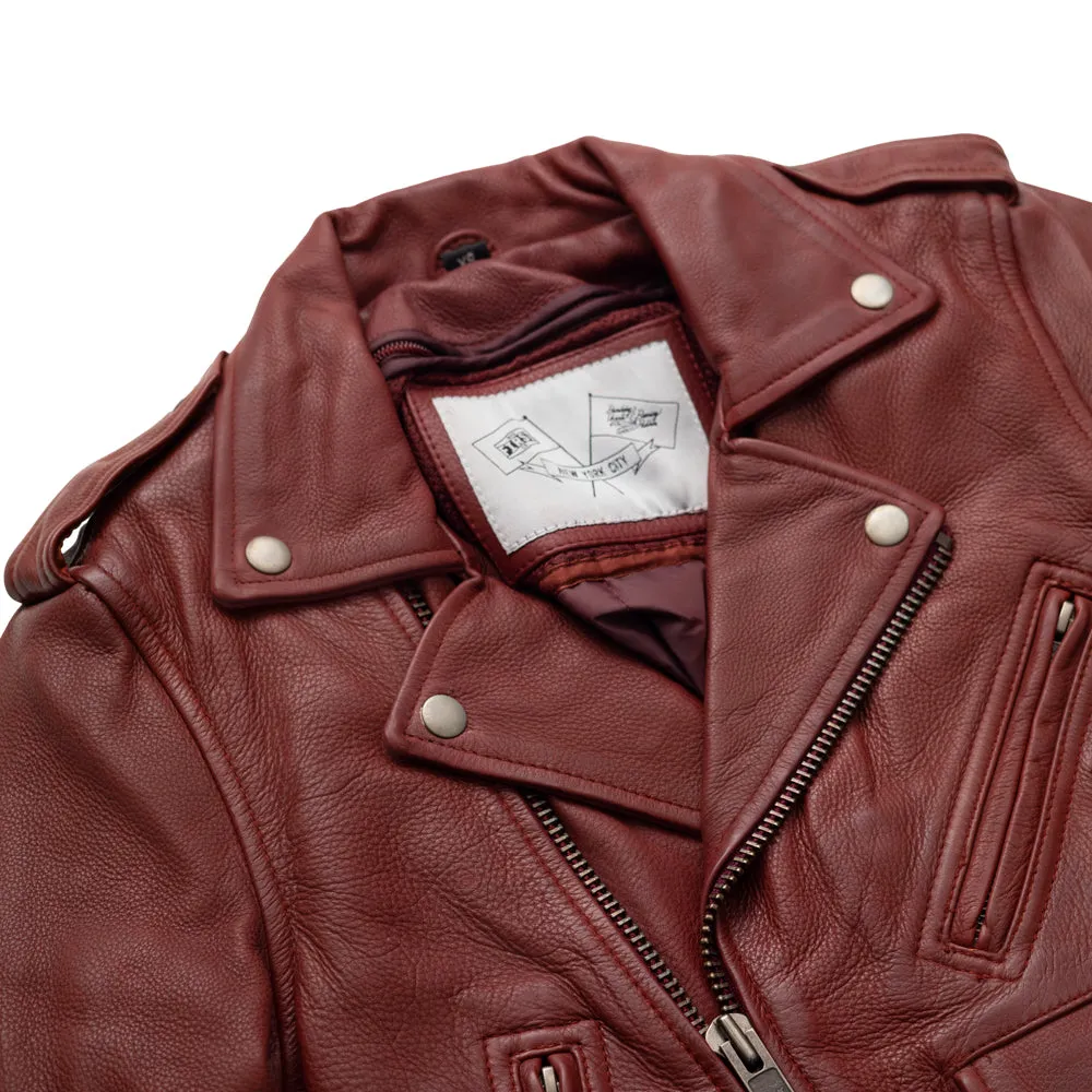 Katy - Women's Leather Jacket - BHBR