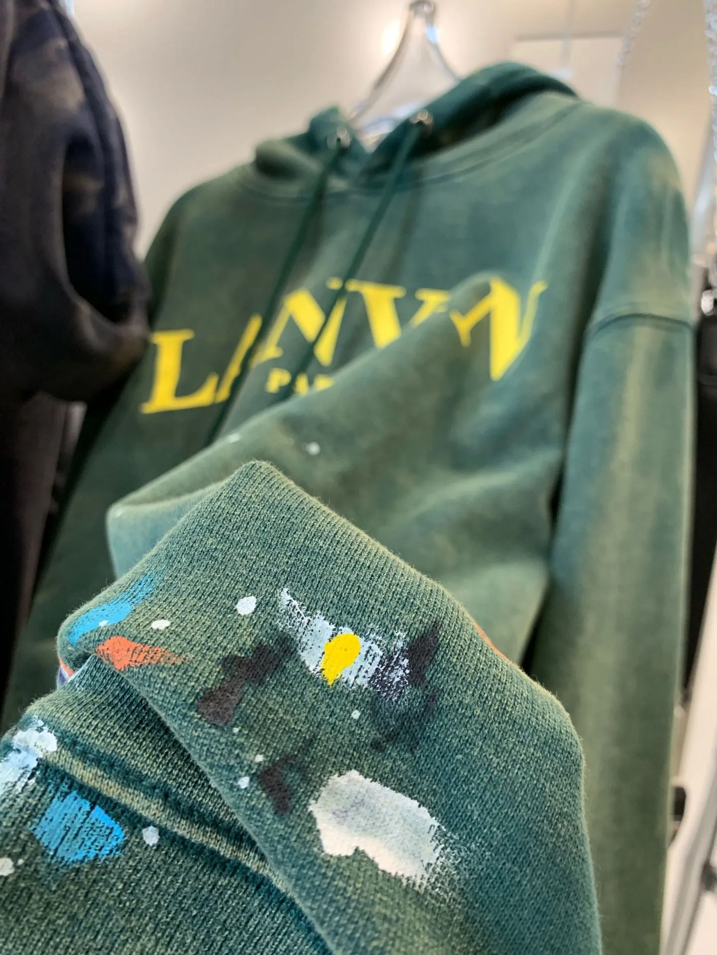 Lanvin Plush Hoodies