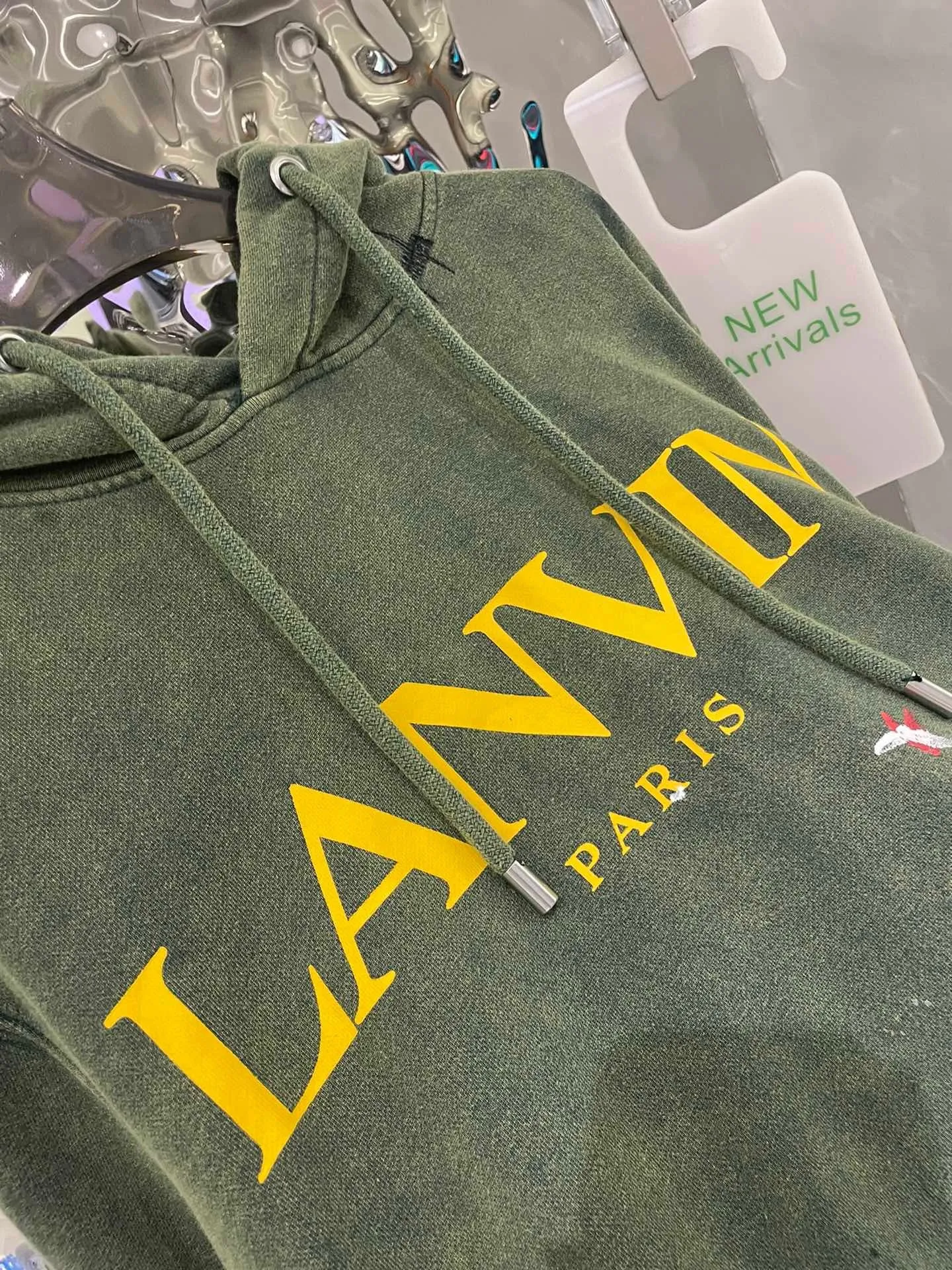 Lanvin Plush Hoodies