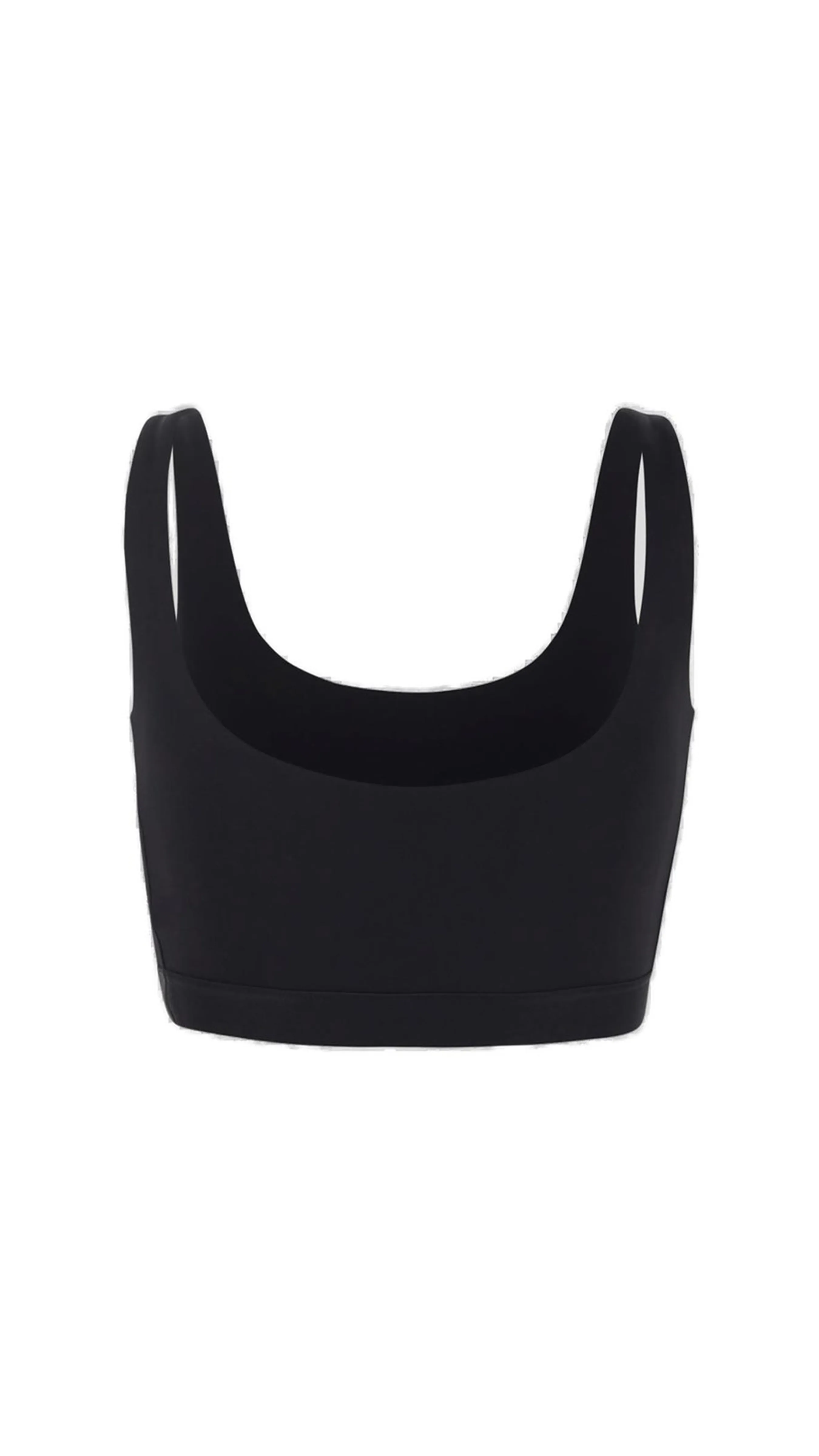 Logo Band Sports Bra - Black