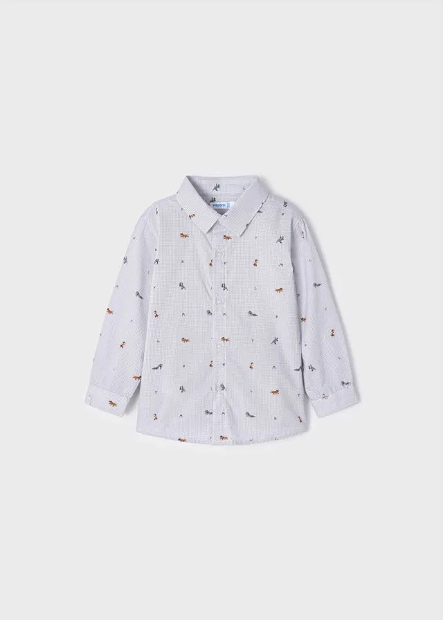 L/s shirt for baby boy - Steam