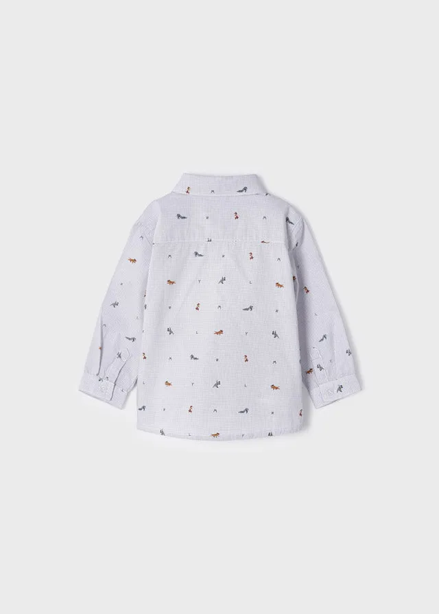 L/s shirt for baby boy - Steam