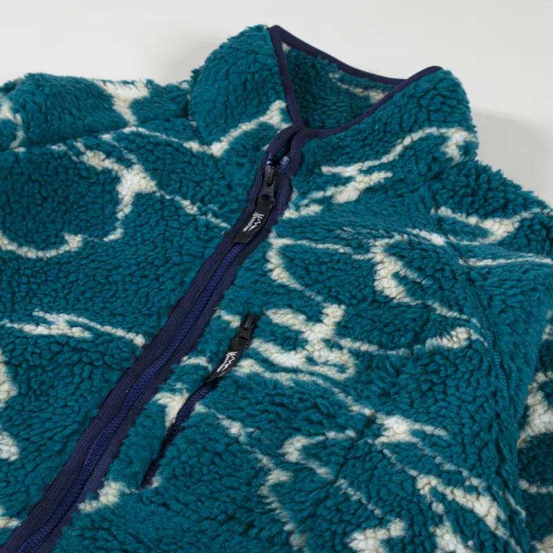 Manastash Fleece Jacket Turquoise