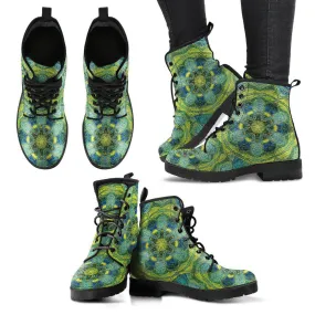 Mandala Women's Leather Boots