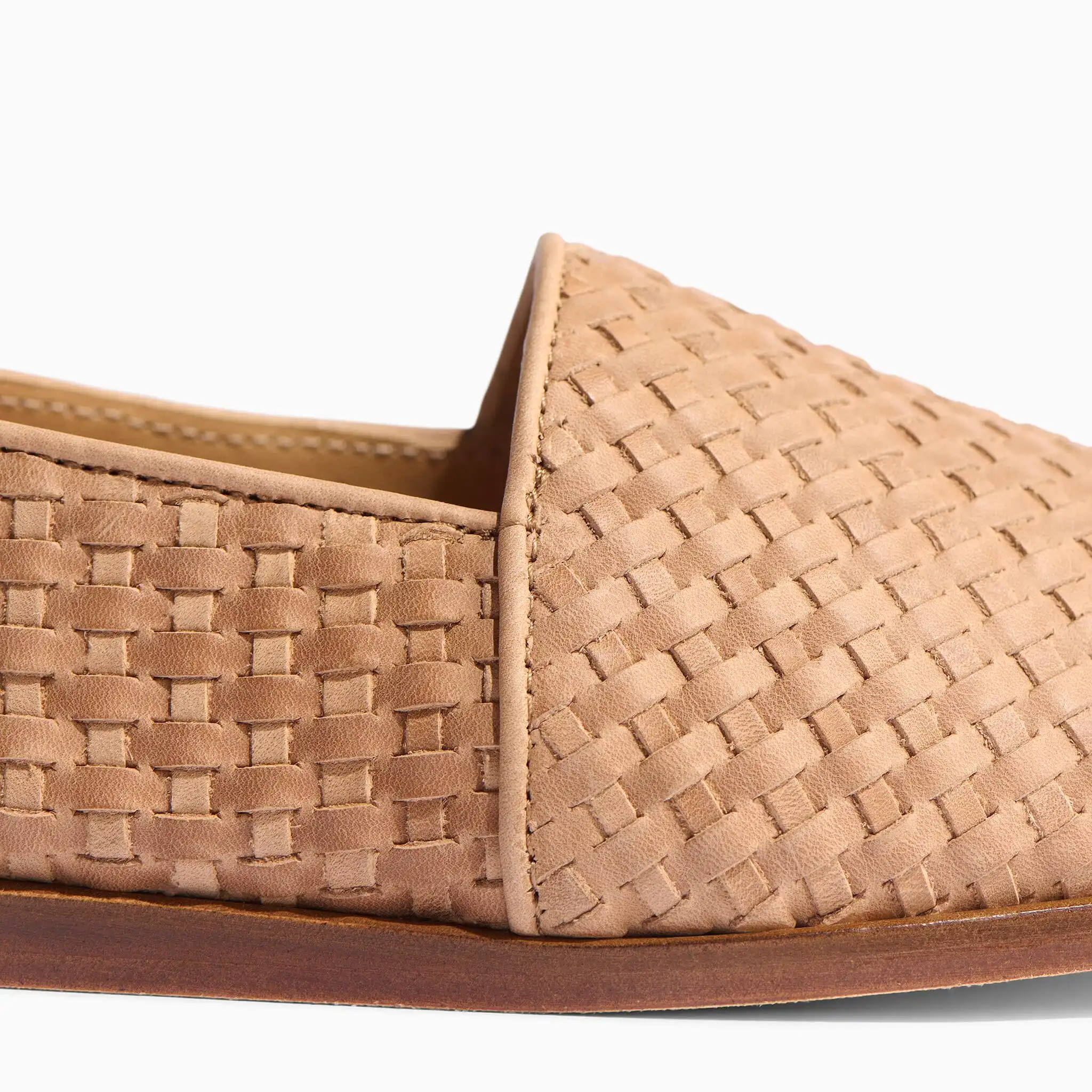 Mara Woven Slip On Woven Almond