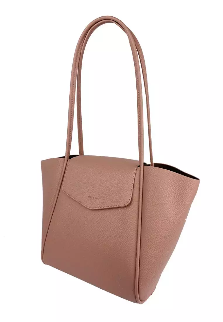 Mel&Co Pouch-Bag-In-Tote with Flap