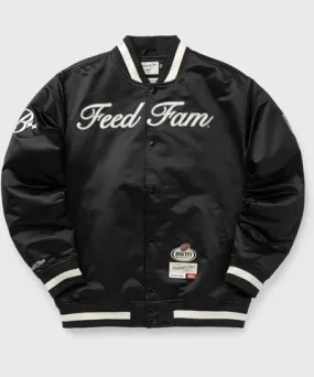 Mitchell & Ness Mitchell ness x bstn x nfl munich game satin jacket