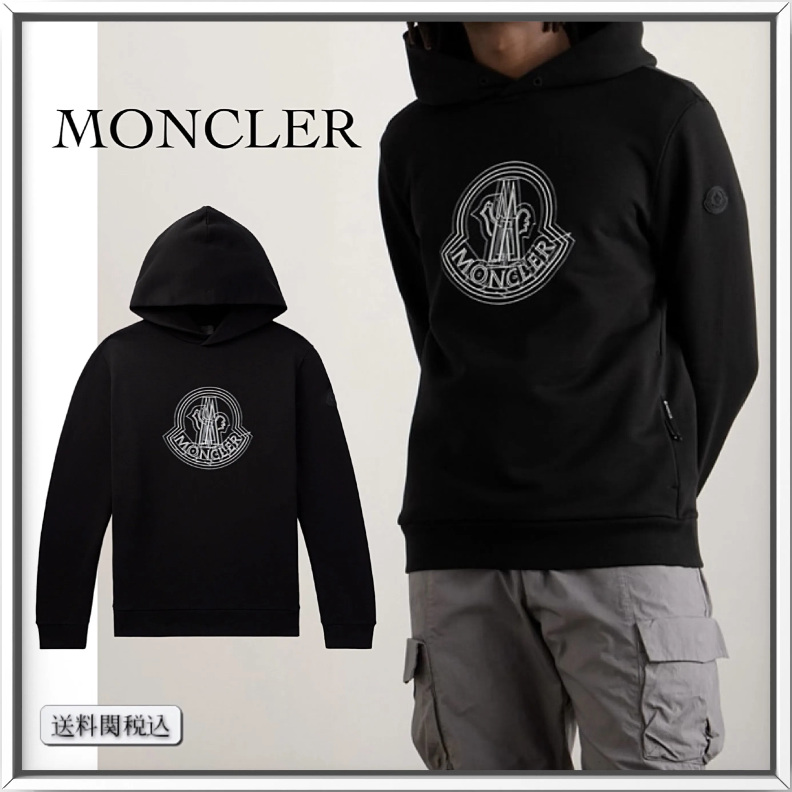 MONCLER  |Plain Cotton Hoodies