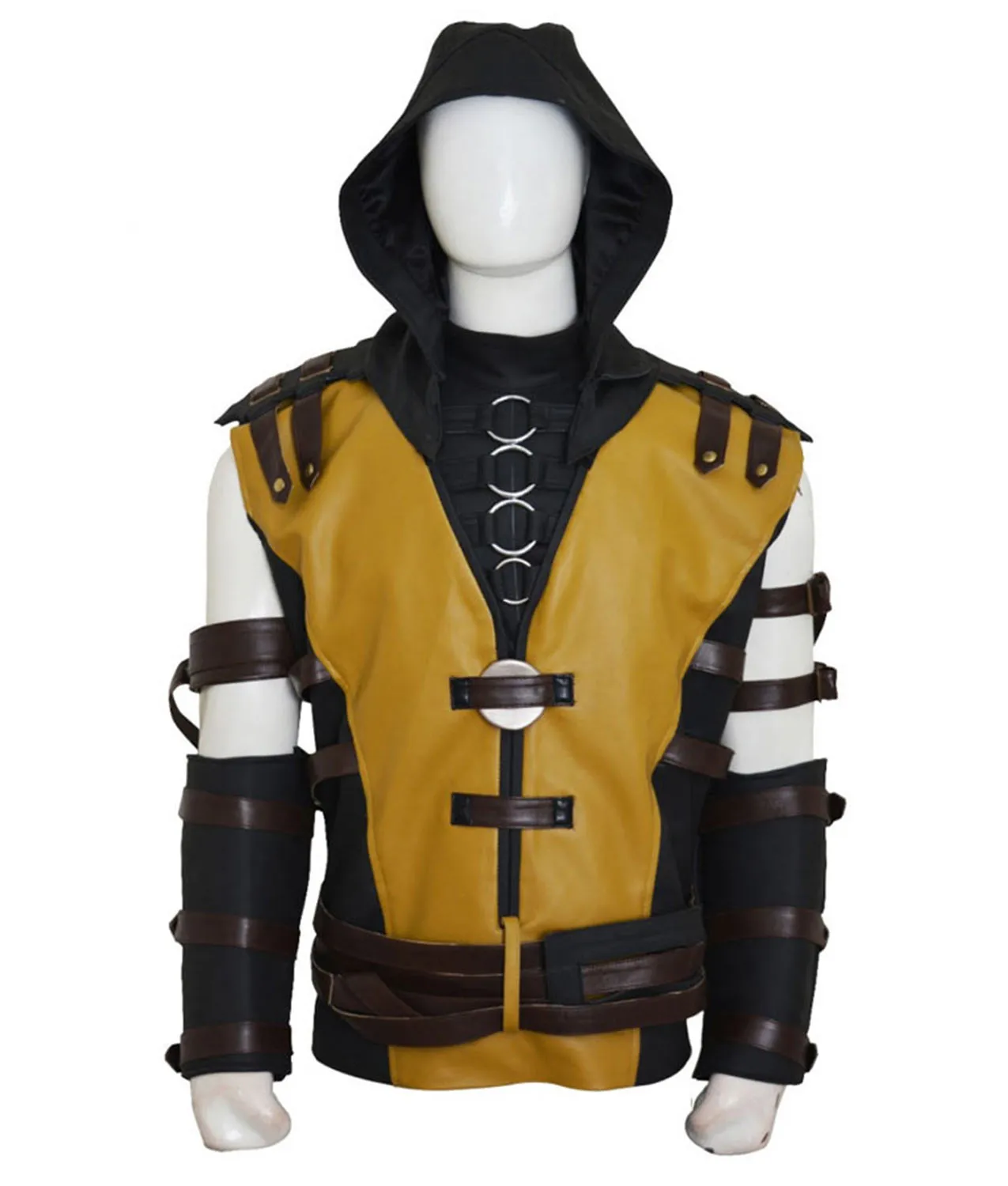 Mortal Kombat 10 Scorpion Hooded Jacket - Videogame Jacket