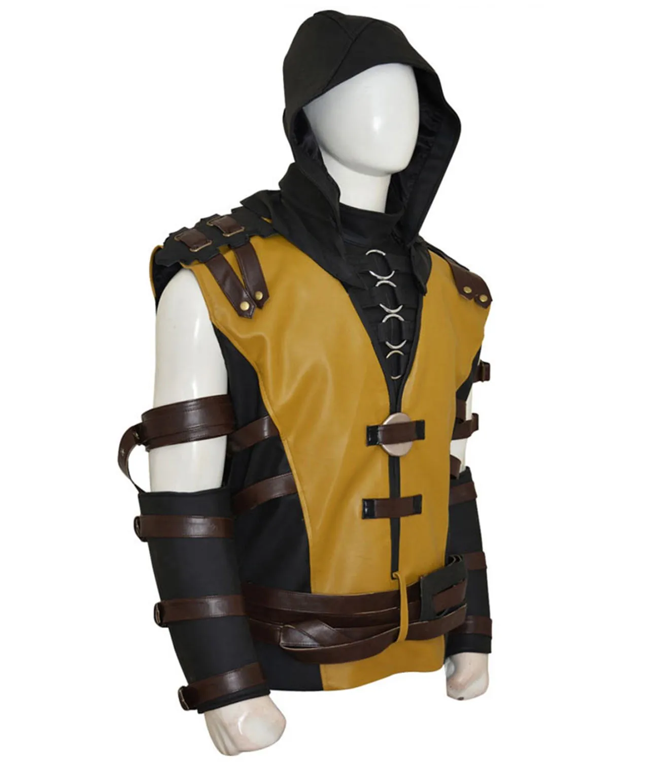 Mortal Kombat 10 Scorpion Hooded Jacket - Videogame Jacket