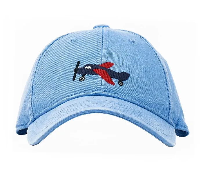 Needlepoint Airplane Hat