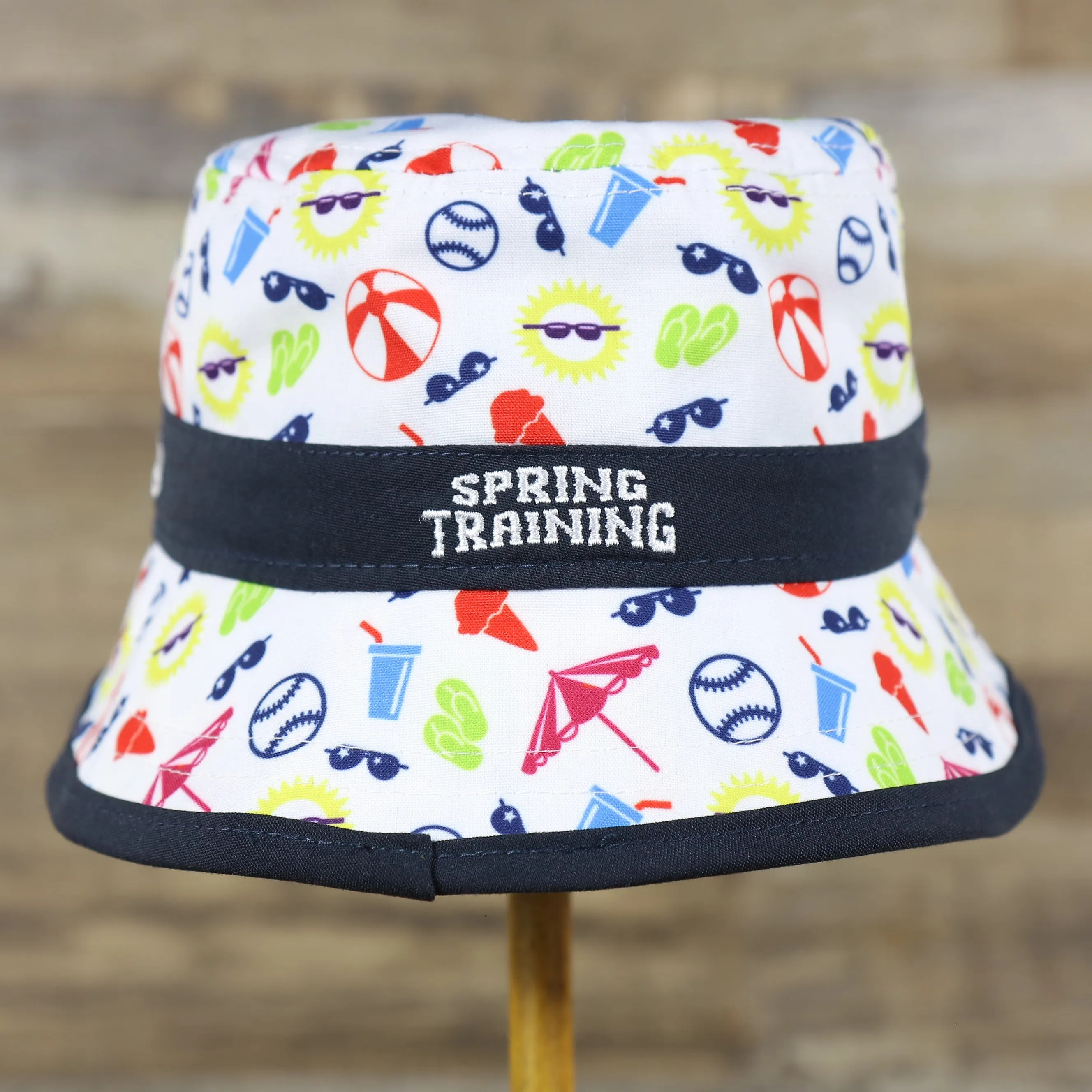 New York Yankees Spring Training 2022 On Field White Toddler Bucket Hat