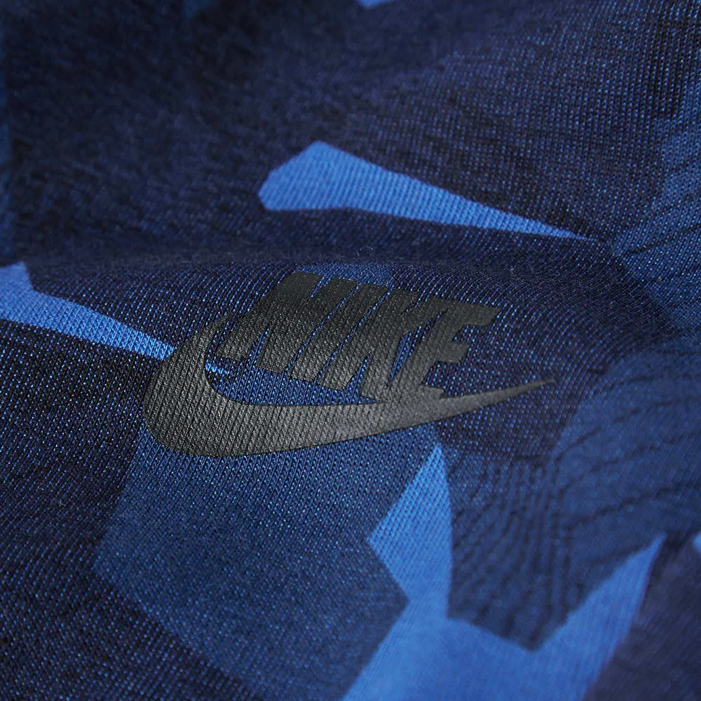 Nike Tech Fleece Camo JoggerGame Royal & Black