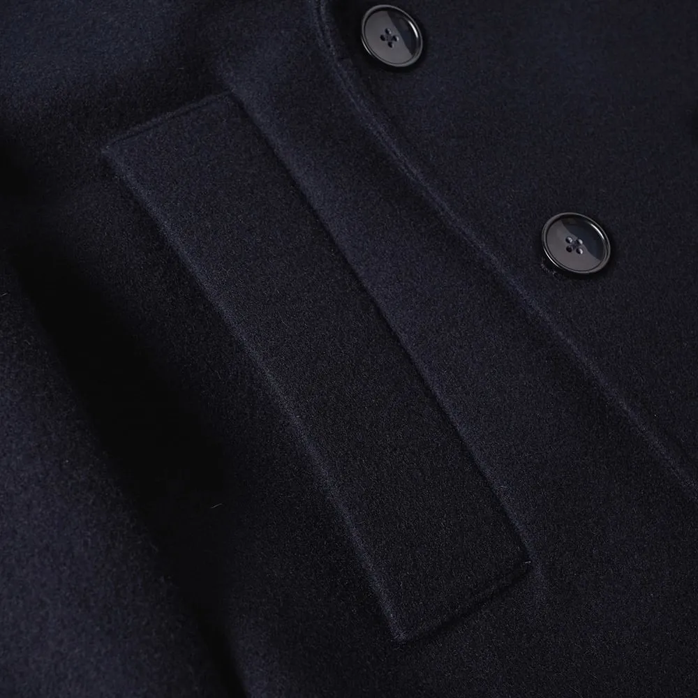 Officine Generale New PeacoatNavy Wool