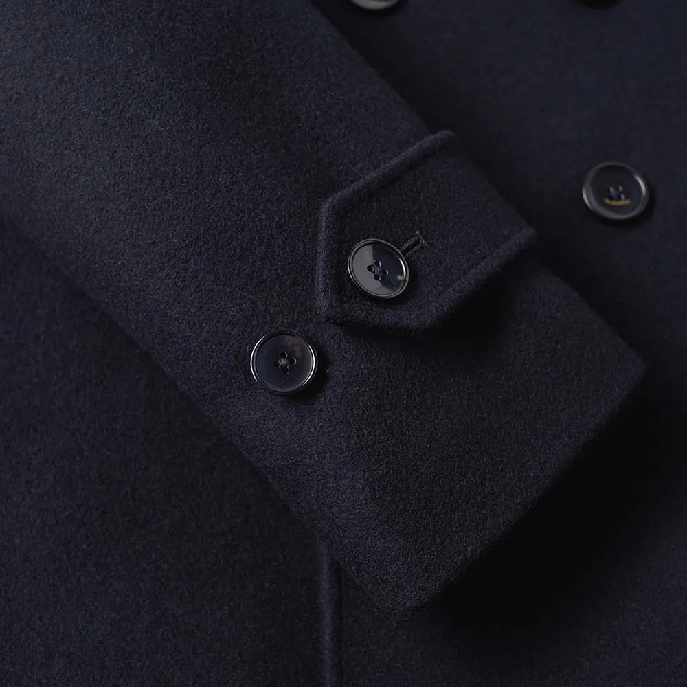 Officine Generale New PeacoatNavy Wool