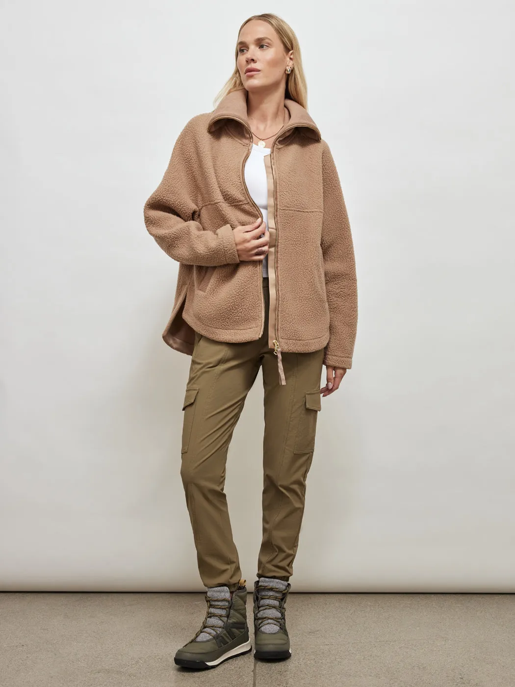 Olivia Fleece Jacket - Chanterelle