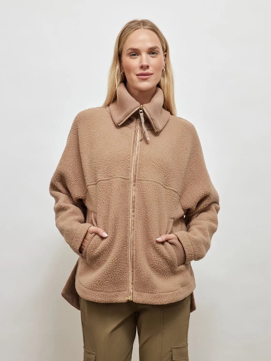 Olivia Fleece Jacket - Chanterelle