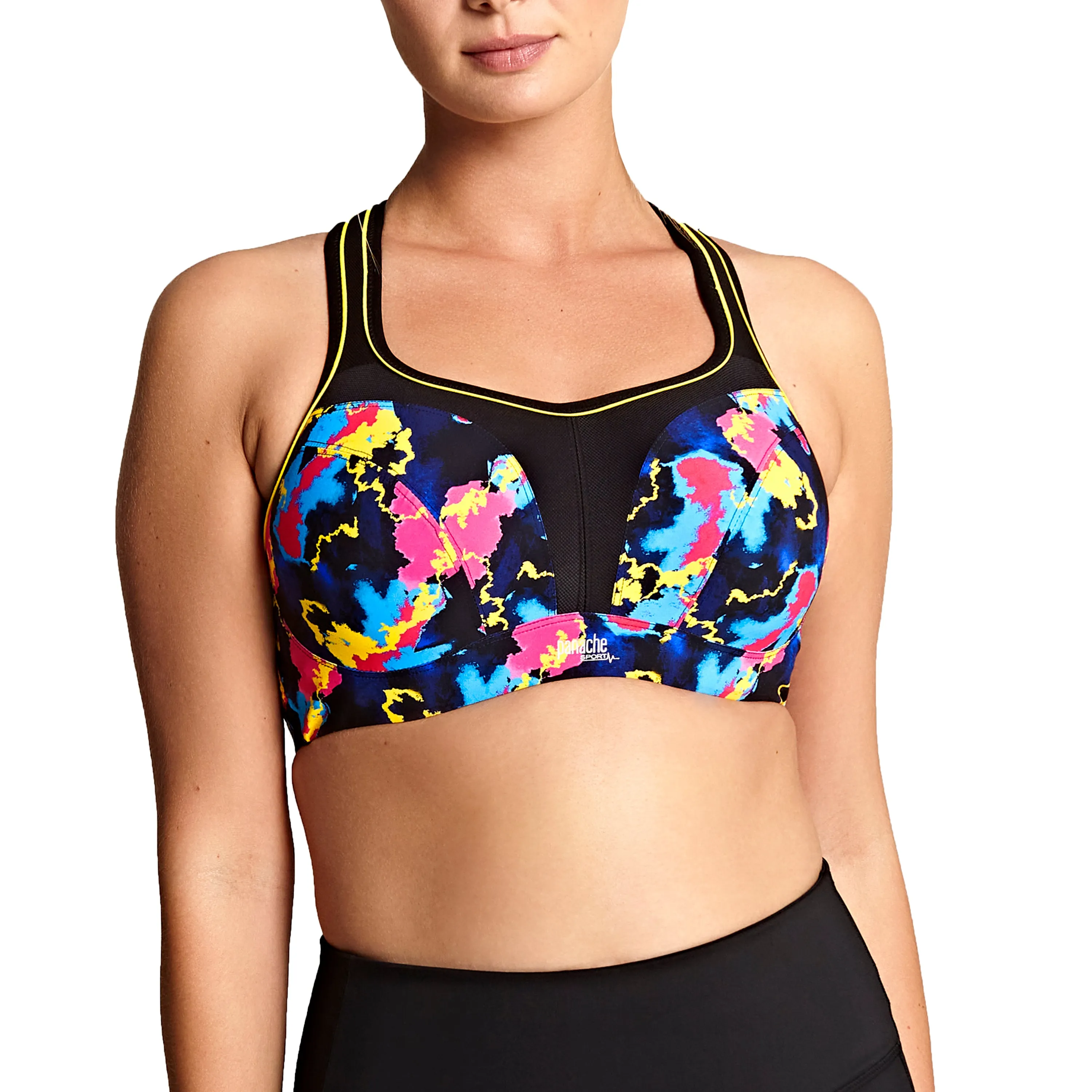 Panache Power Underwire Sports Bra (5021) - Electric Print