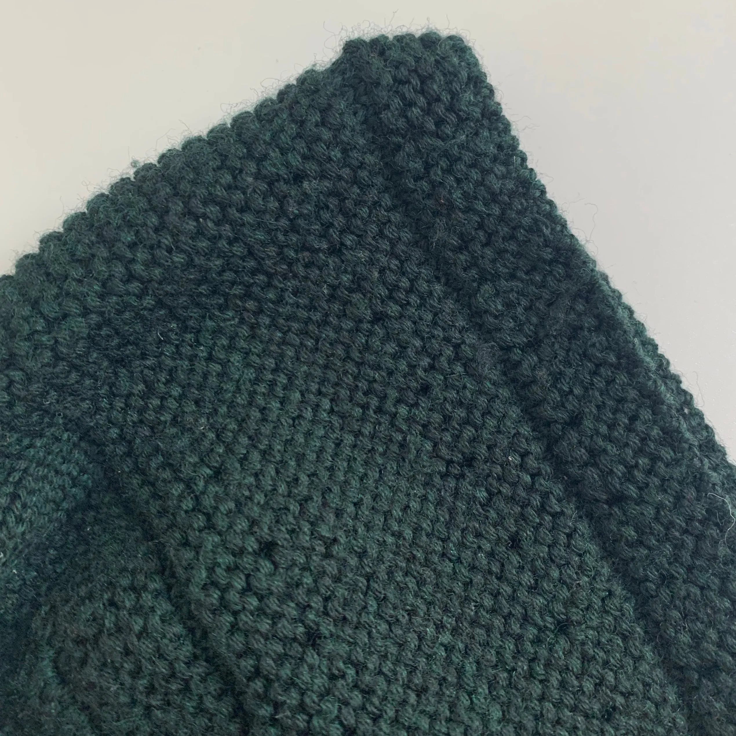 Petit Bec Forest Green Wool Bonnet: 3 Years