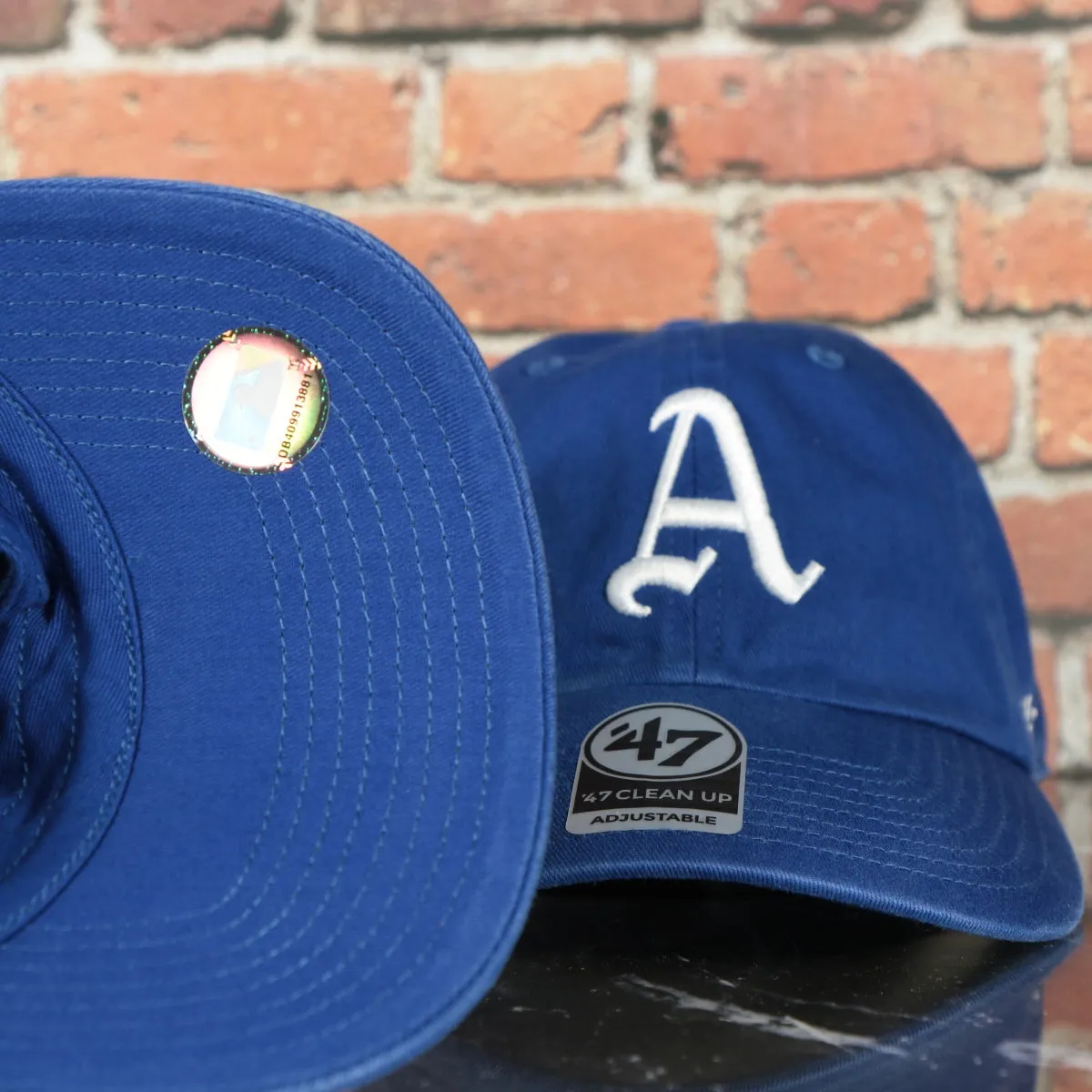 Philadelphia Athletics 1928 A Logo Retro Royal Blue Vintage MLB Cooperstown Dad Hat