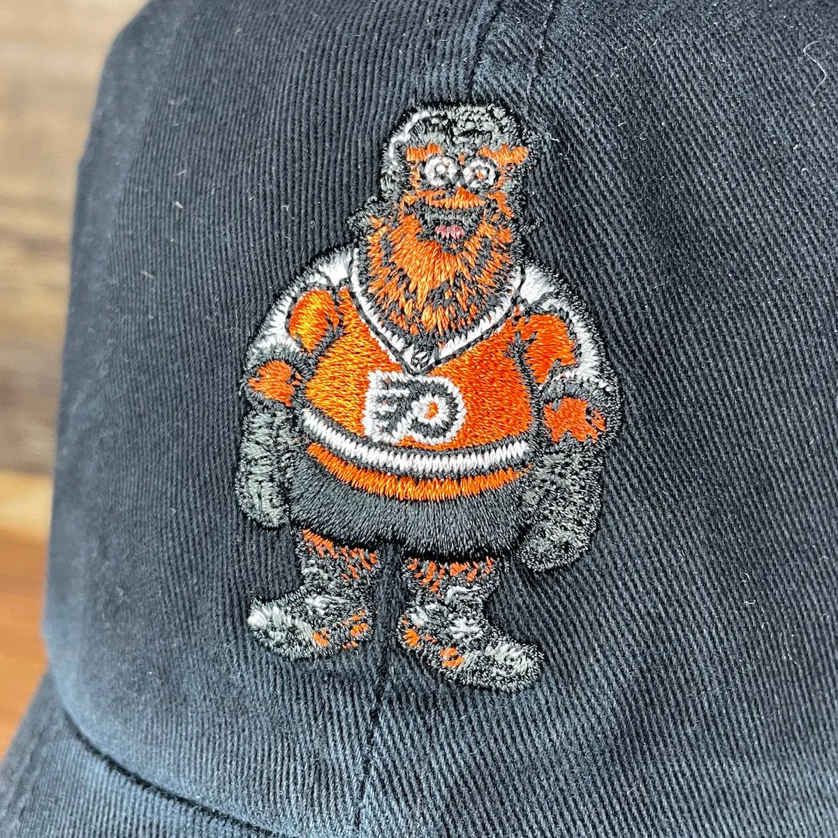 Philadelphia Flyers Gritty Black Adjustable Dad Hat