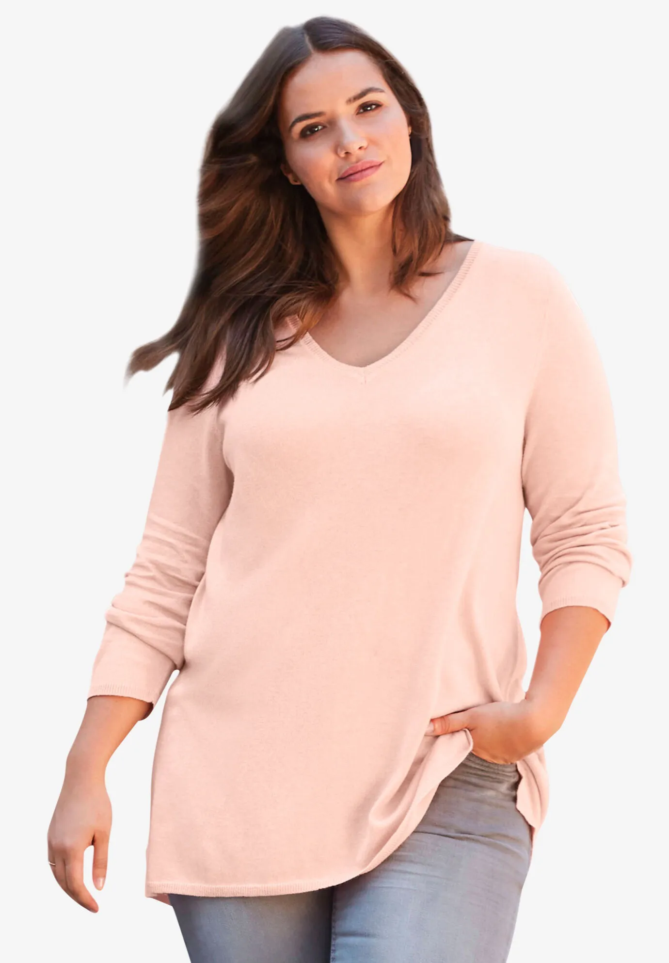 Pleat Back Sweater