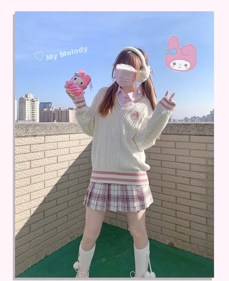 Pre-order Limited edition Sanrio collaboration twist sweater