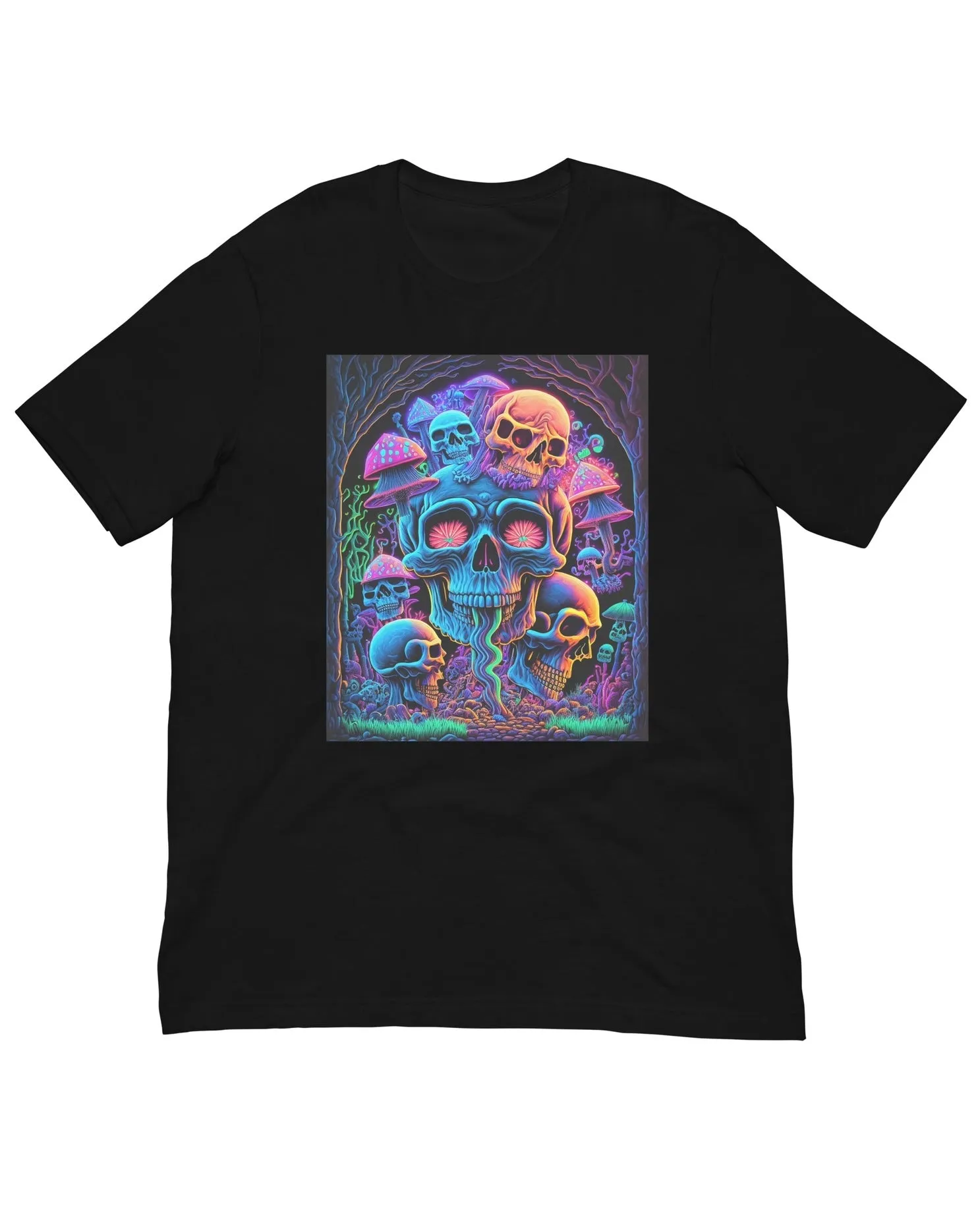 Psychedelic Skull Sanctuary T-Shirt