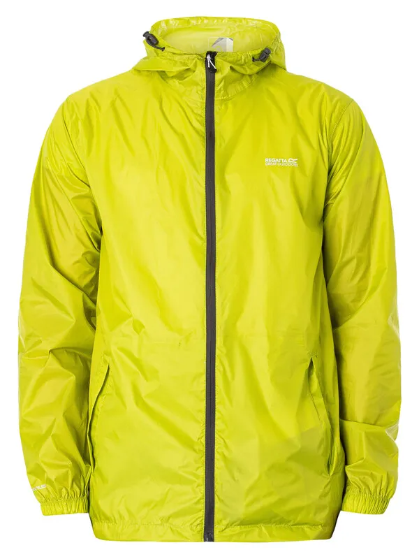 Regatta Pack It Jacket Waterproof Jacket - Green Algae