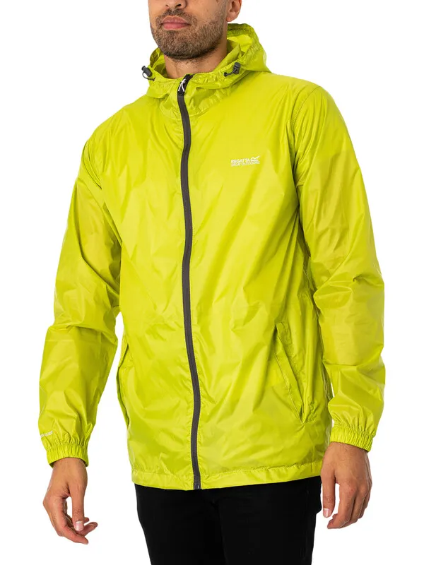 Regatta Pack It Jacket Waterproof Jacket - Green Algae