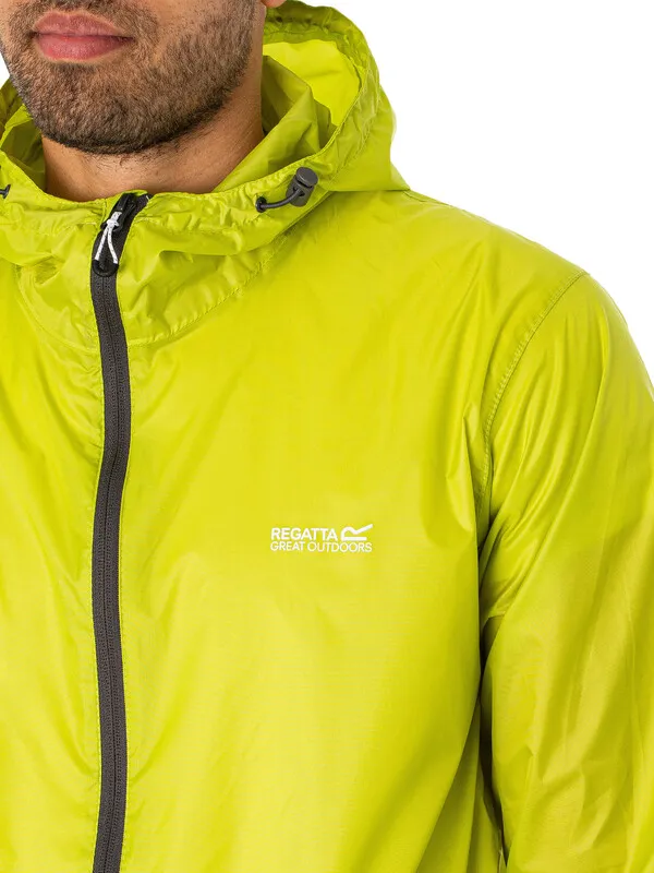 Regatta Pack It Jacket Waterproof Jacket - Green Algae