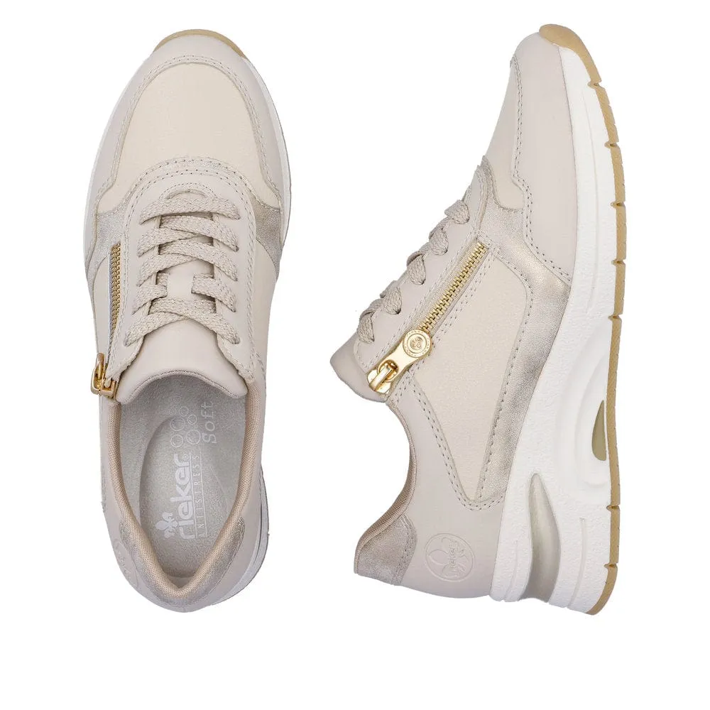 Rieker Beige Sneakers - N9301-60