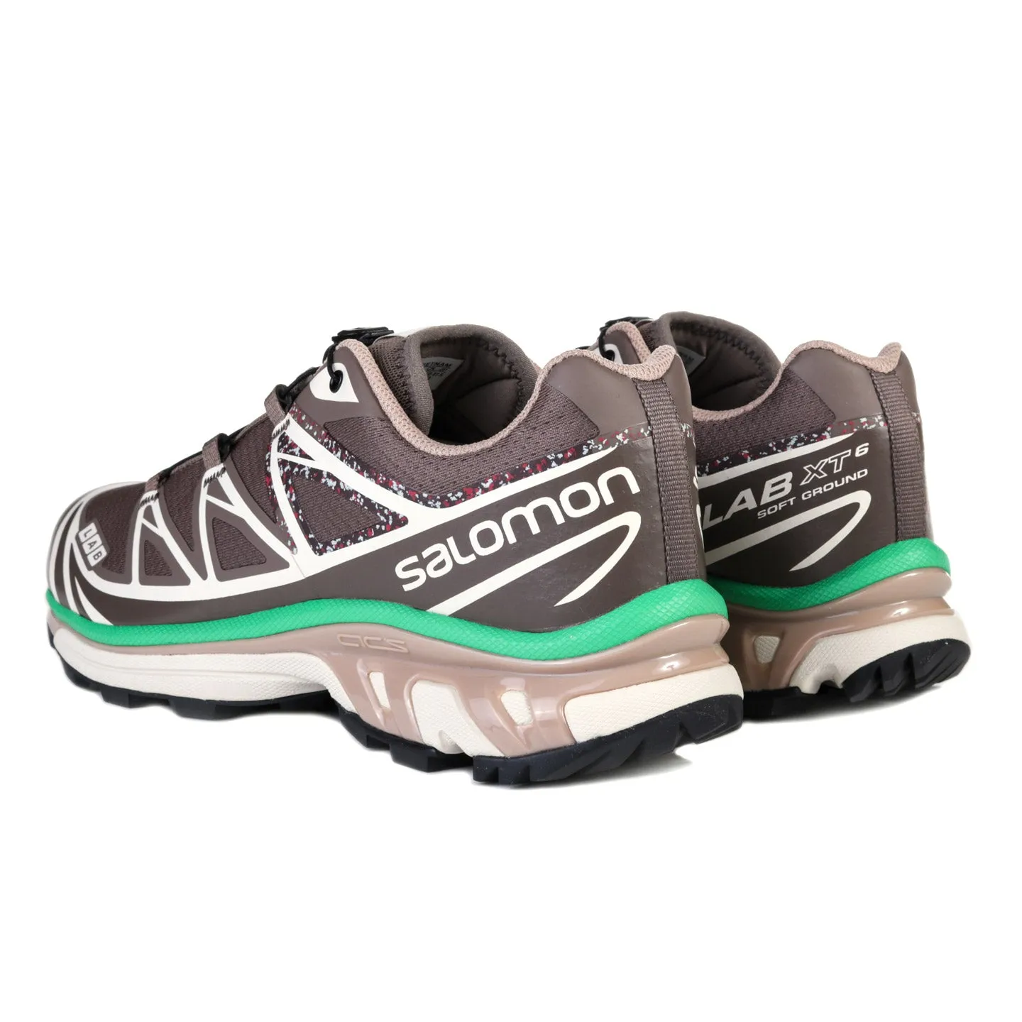 SALOMON XT-6 MINDFUL 2 FALCON / ALMOND MILK / BRIGHT GREEN