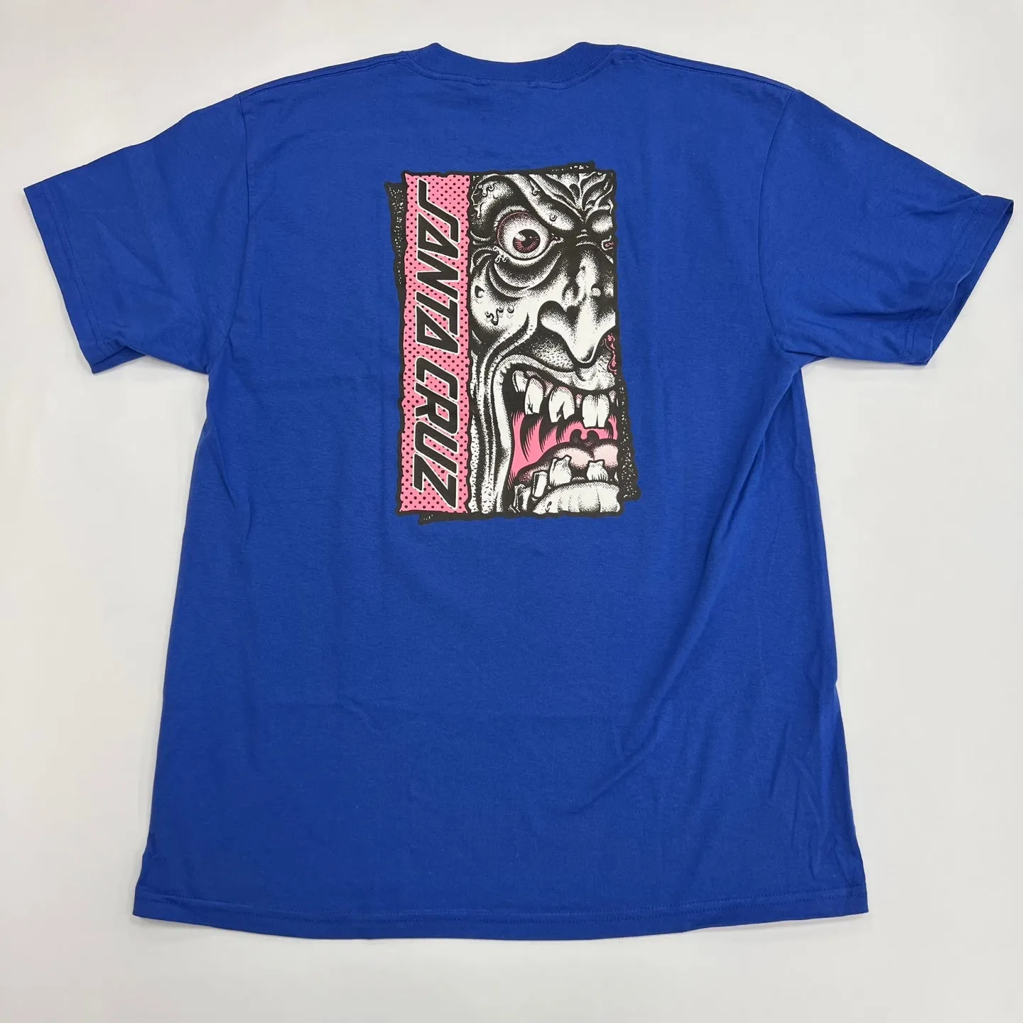 Santa Cruz Skateboards Shirt Roskopp Rigid Face Vivid Royal