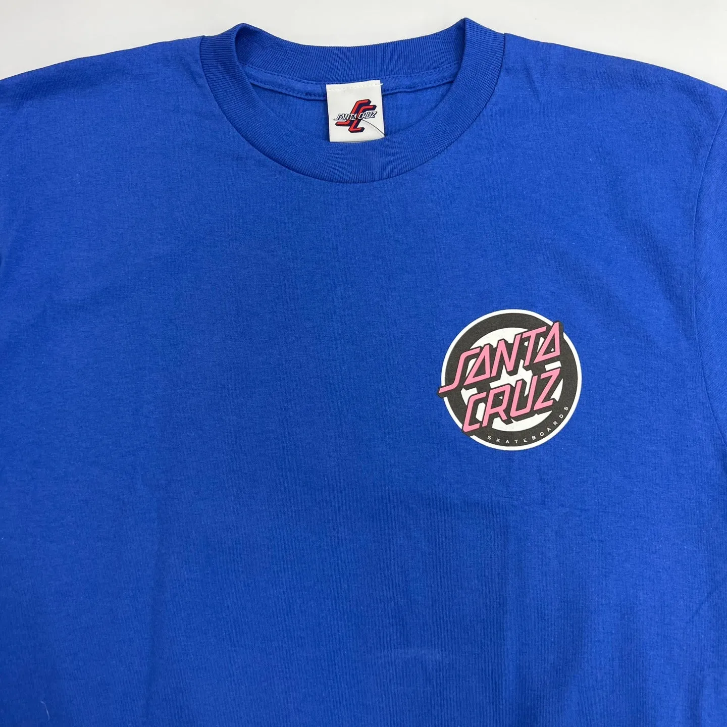 Santa Cruz Skateboards Shirt Roskopp Rigid Face Vivid Royal