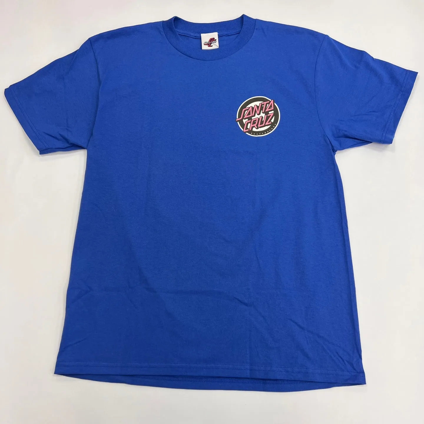 Santa Cruz Skateboards Shirt Roskopp Rigid Face Vivid Royal