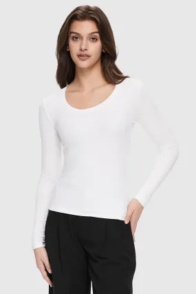 Scoop Neck Pullover Sweater