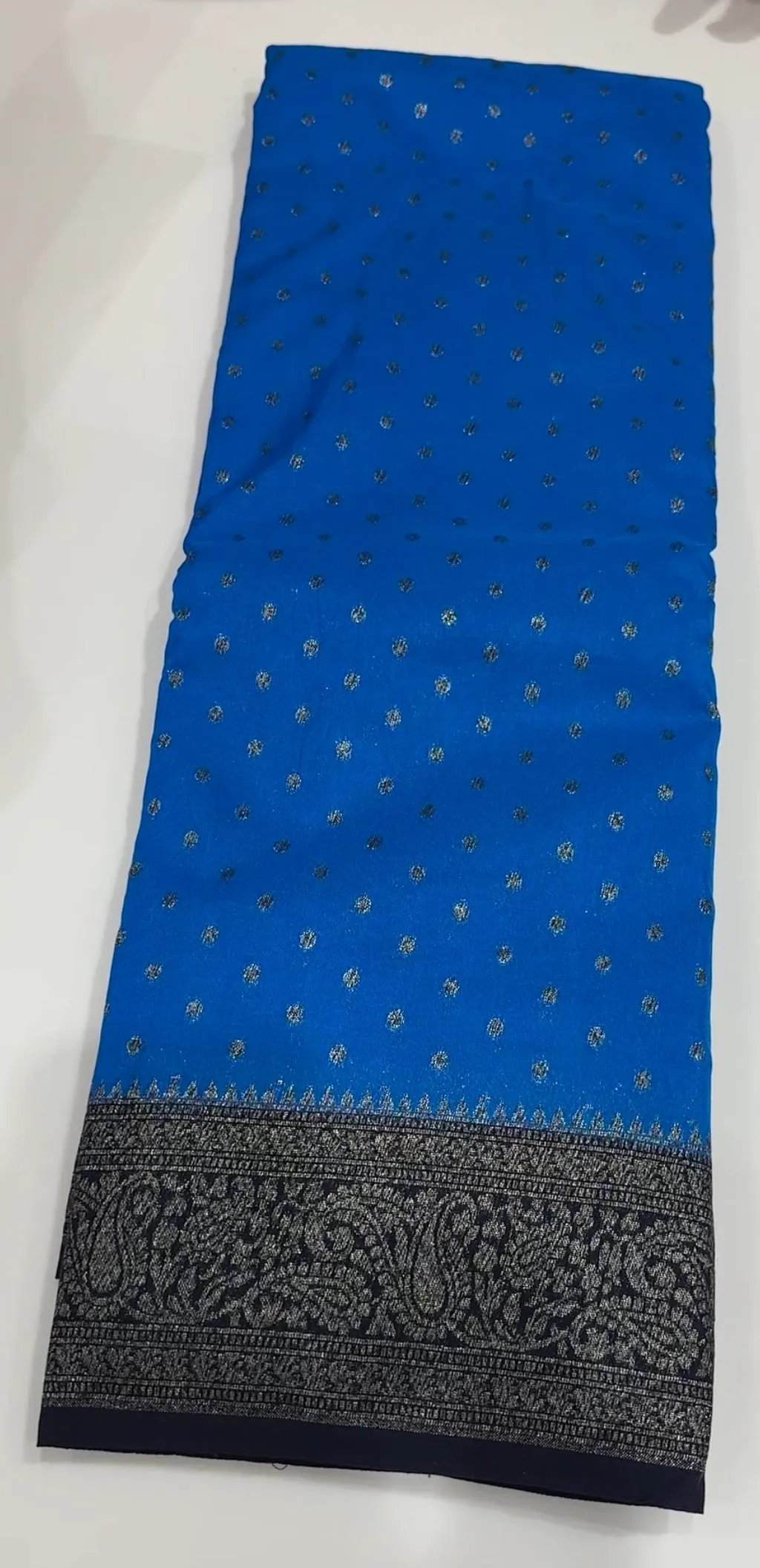 SEMI BANARSI SAREES - IHA 15138