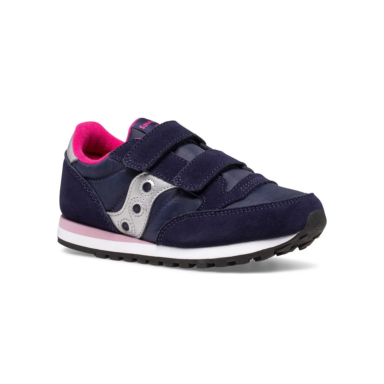 SNEAKERS JAZZ DOUBLE Bambina Navy/Pink