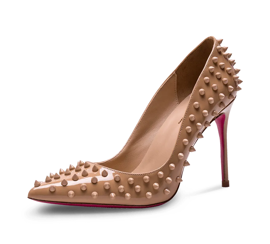 Spikes High Heel Pumps