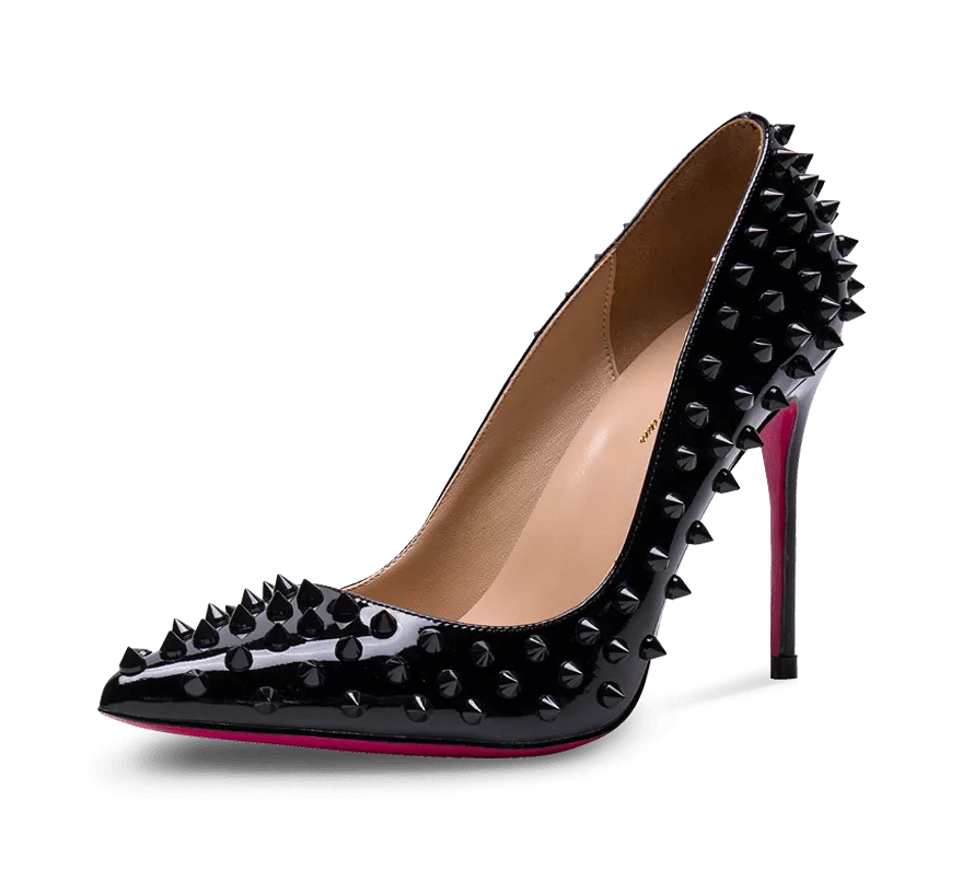 Spikes High Heel Pumps