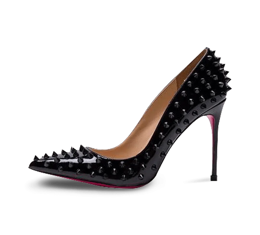 Spikes High Heel Pumps