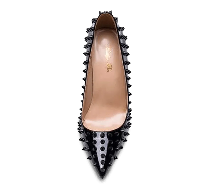 Spikes High Heel Pumps