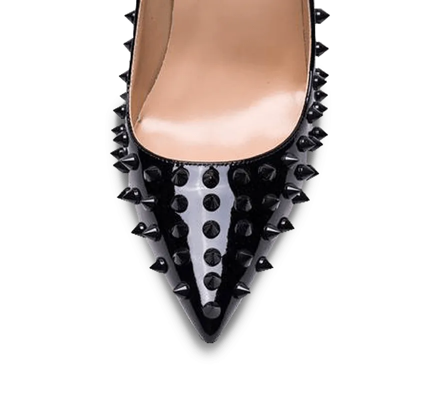 Spikes High Heel Pumps