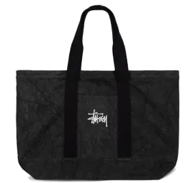 Stussy Canvas Extra Large Tote Bag 'Washed Black'