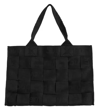 Supreme Woven Large Tote Bag Black