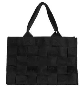 Supreme Woven Large Tote Bag Black