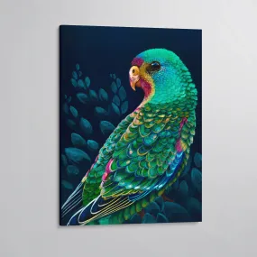 'Swifty' The Swift Parrot canvas print