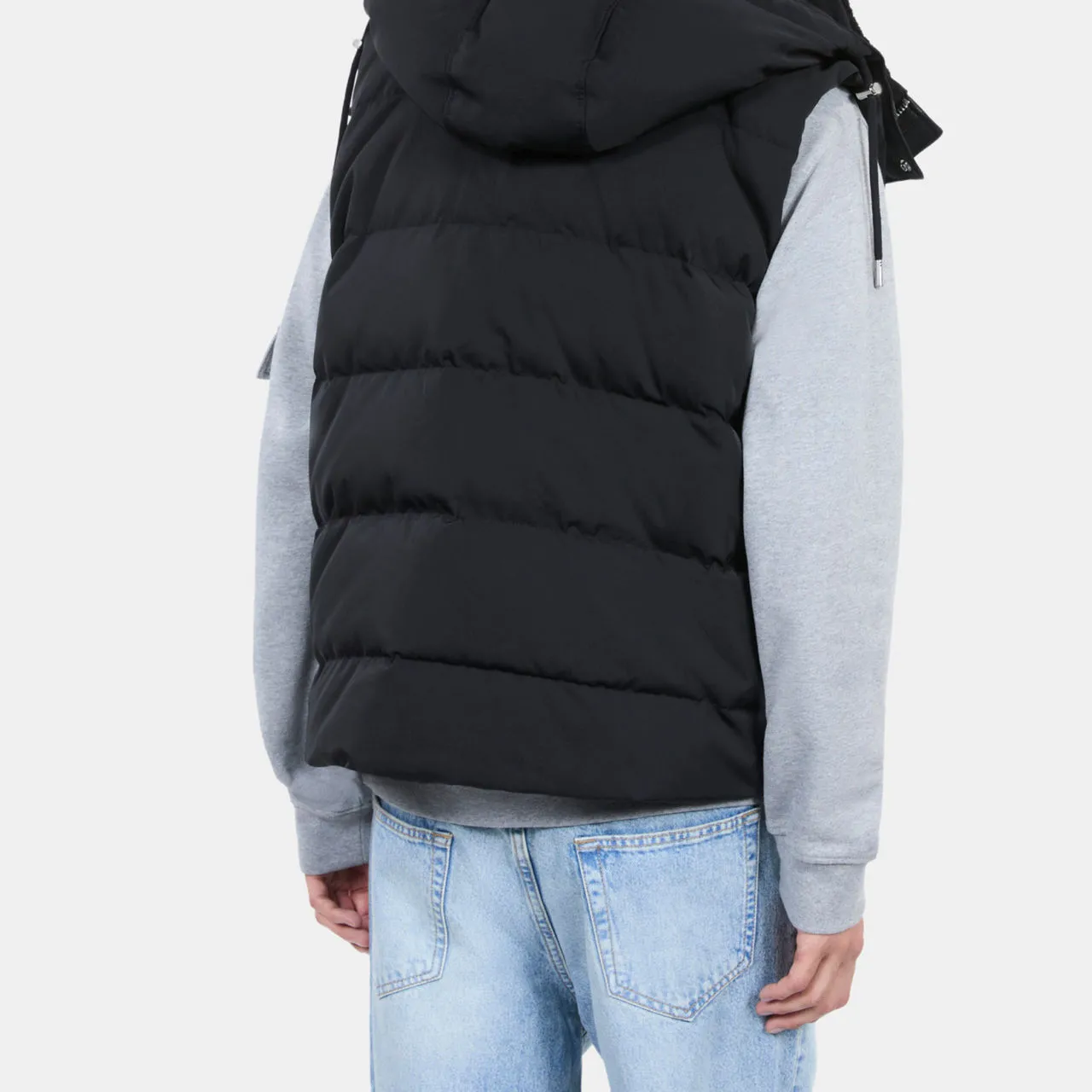 THE KOOPLES Logo Down Gilet Jacket - Black